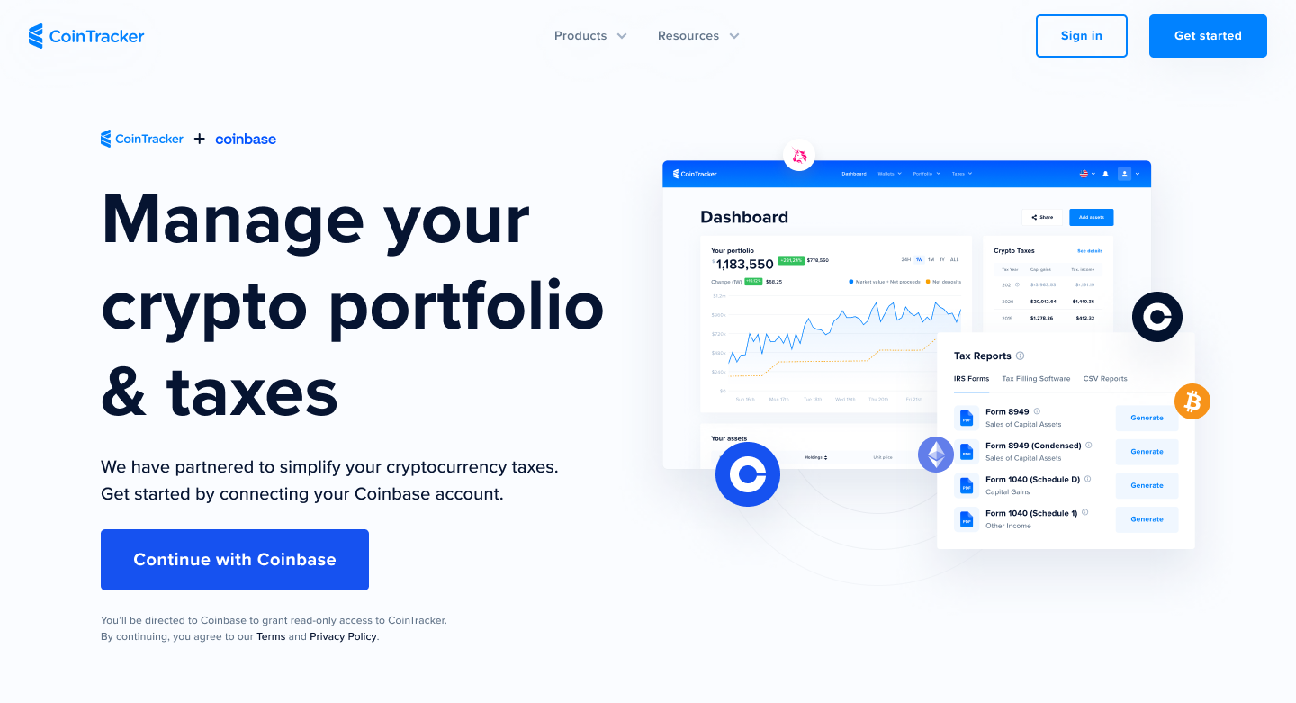 cointracker coinbase