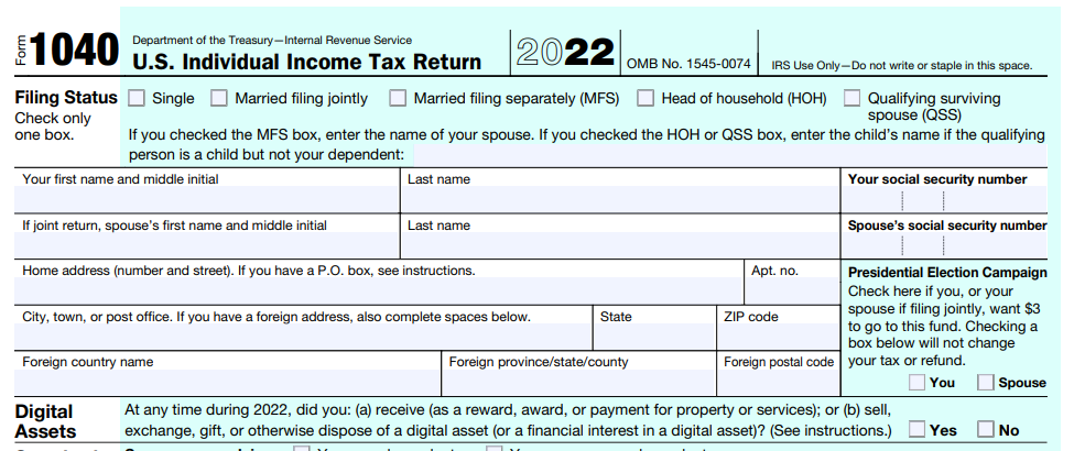  screenshot of CoinTracker’s Tax Center that shows capital gains on a daily basis