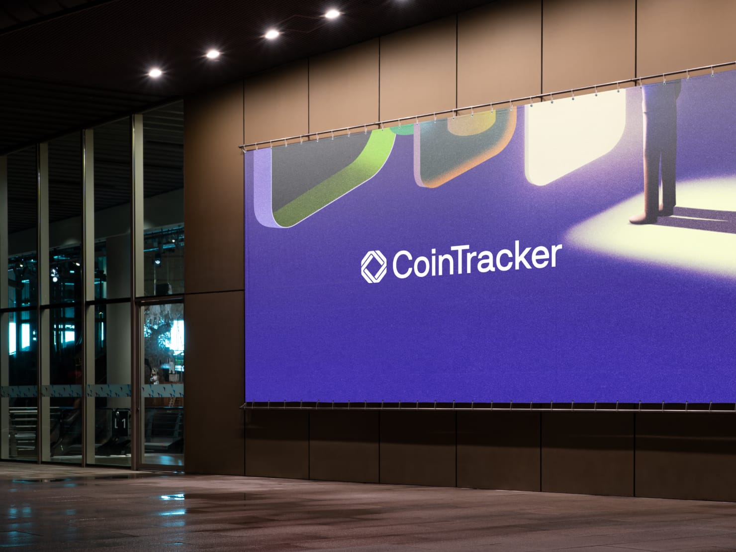 CoinTracker — bold new brand — billboard