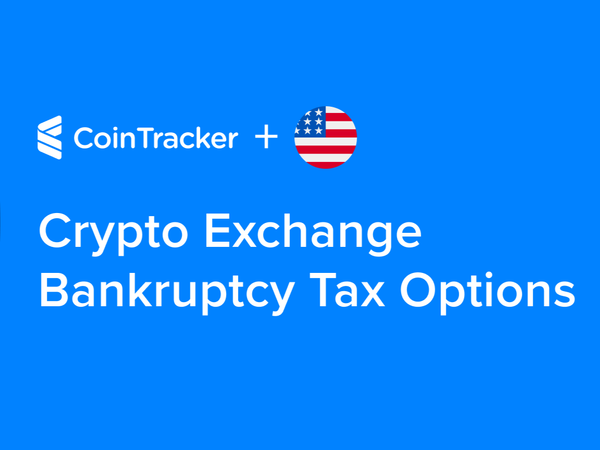 What are your options for reporting losses related to Bankrupt Exchanges?