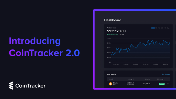 Introducing CoinTracker 2.0