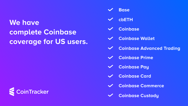 CoinTracker X Coinbase Four Years Of Partnership   Coinbase 2024 Coverage 