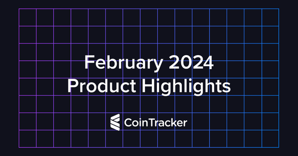 February 2024 Product Highlights